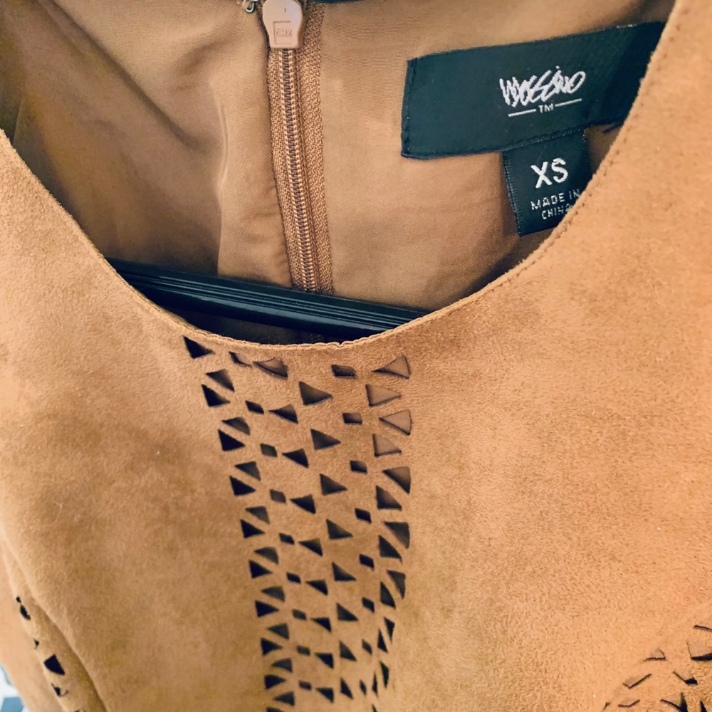 Suede Dress